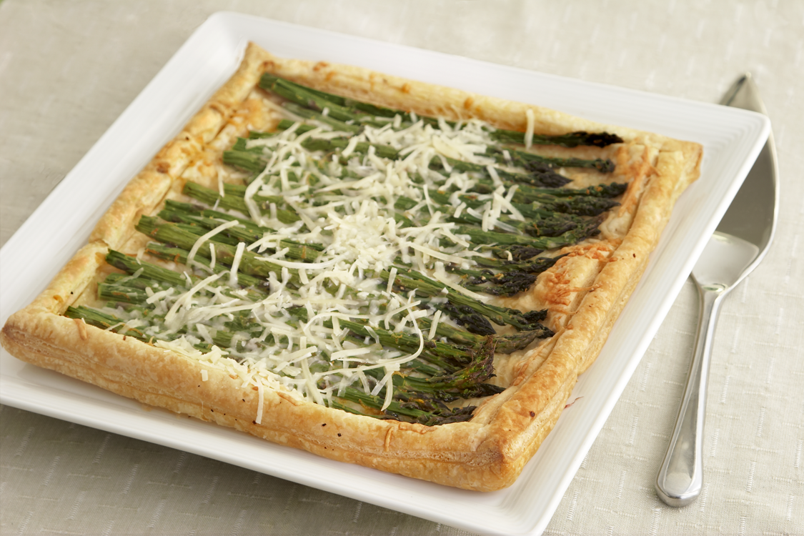 MEYER LEMON-ASPARAGUS GALETTE