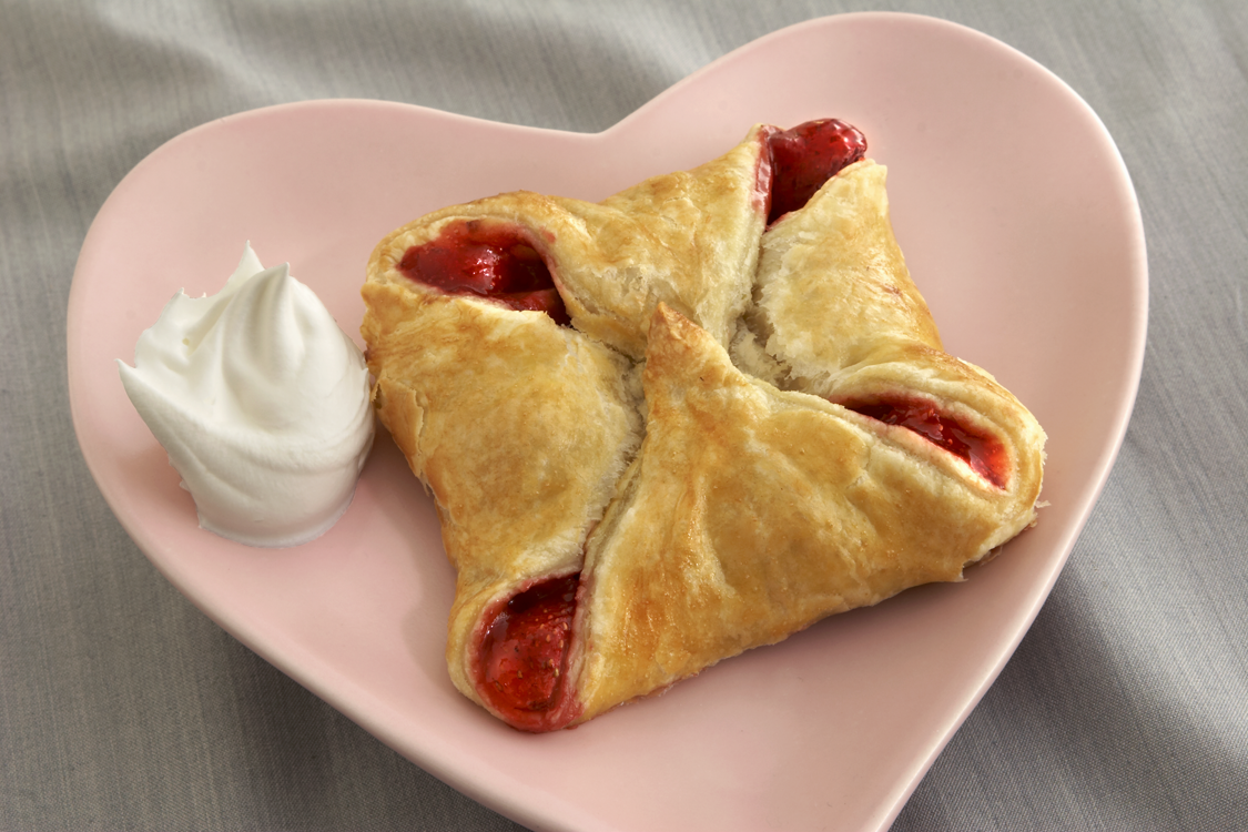 STRAWBERRY 4-POINT TARTS